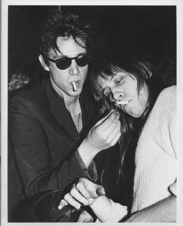 Richard Hell and Peter Jordan at MAX's Kansas City