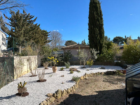 Création d'un jardin sec