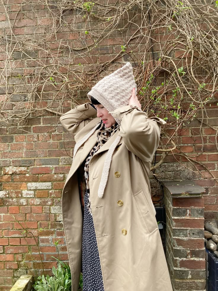 Thumbnail: The ESTELLE Bonnet PDF Knitting Pattern