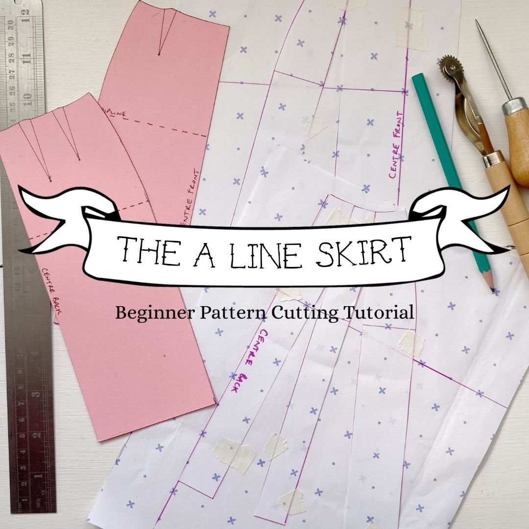 Draft Your Own A-Line Skirt | Easy Step-by-Step Pattern Cutting Tutorial