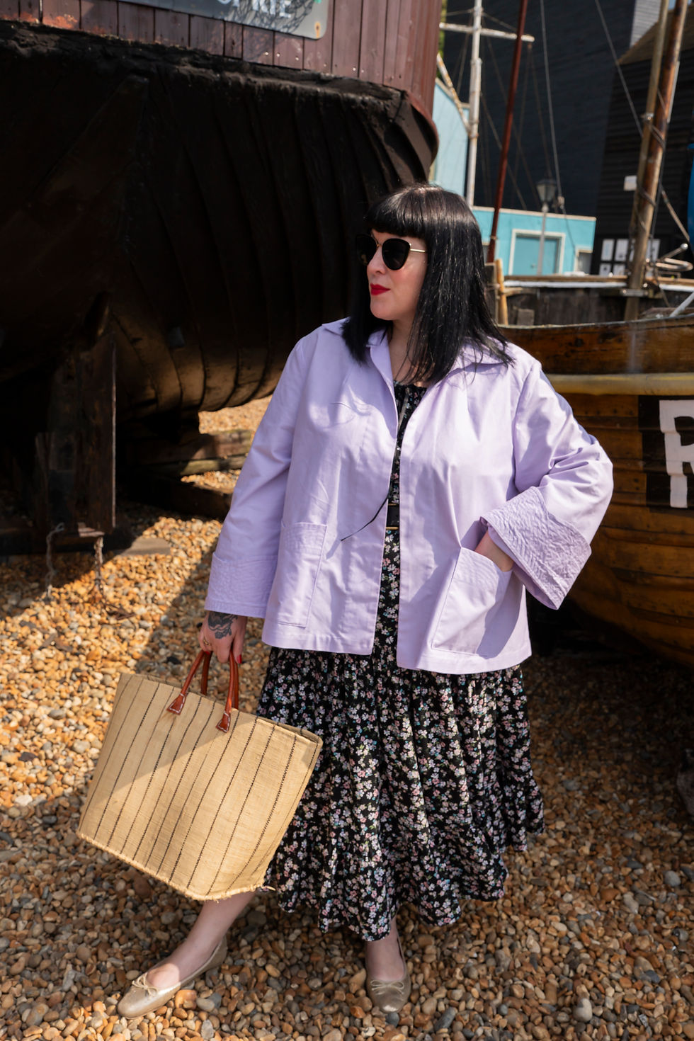 Thumbnail: Junebug vintage-inspired chore workwear jacket PDF sewing pattern