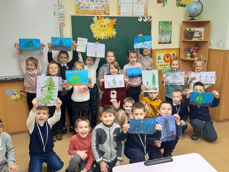 Мистецтво "Зимові свята в мистецтві" ☃️