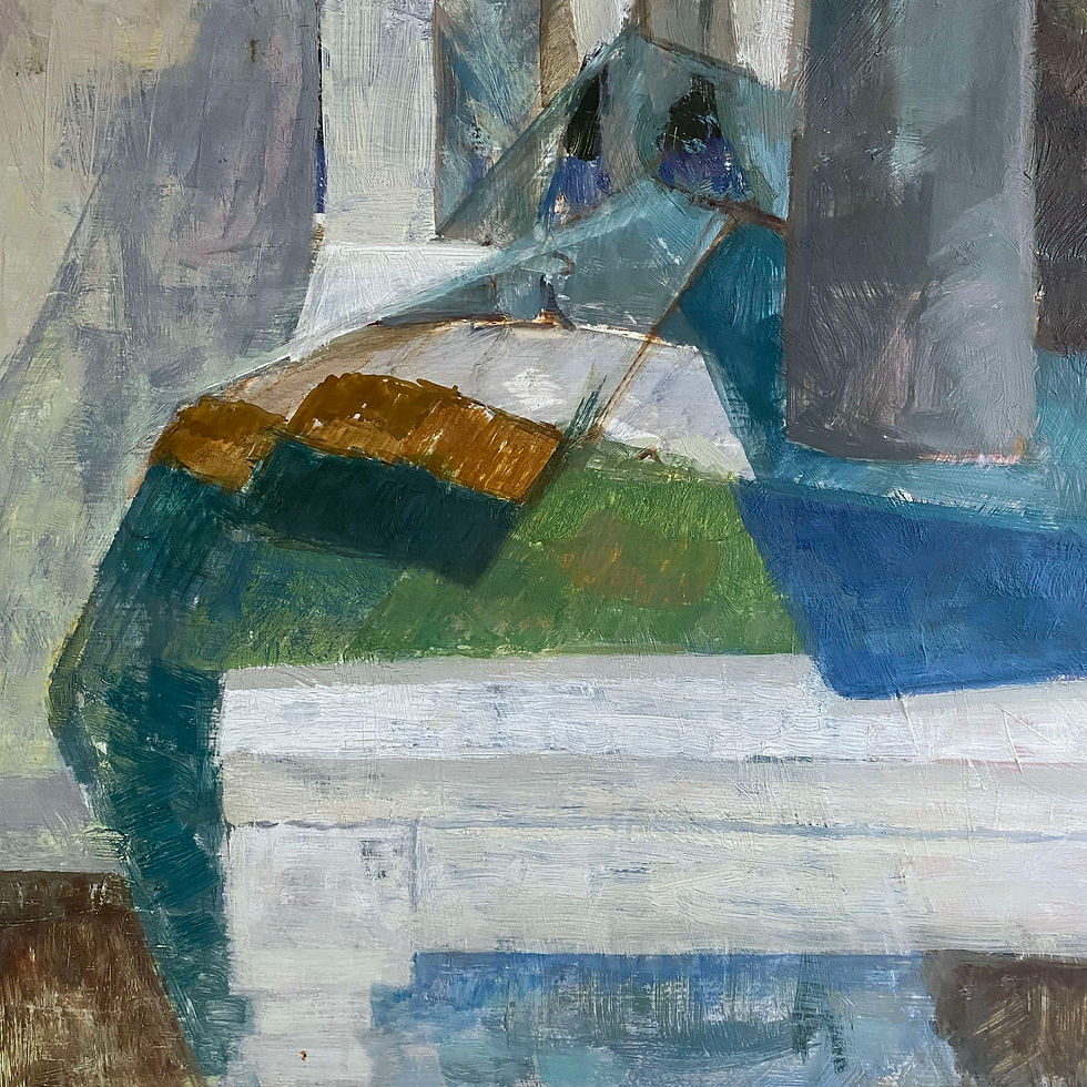 Thumbnail: White Chair Still Life