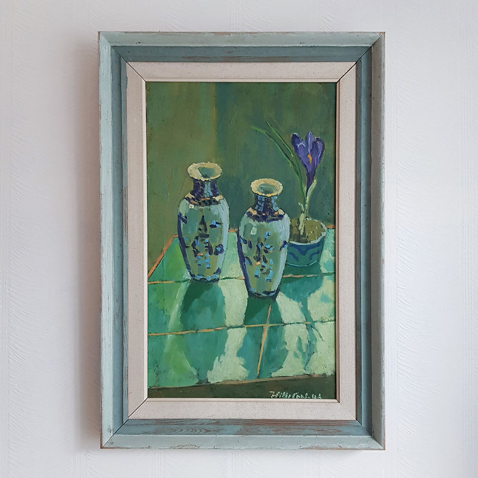 Two Vases Still Life