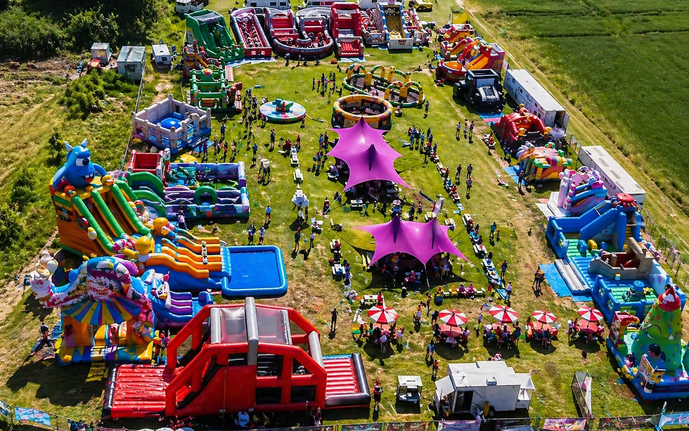 Flippy-Land Hüpfburgenpark München Neuried 2026 – XXL Hüpfburgen