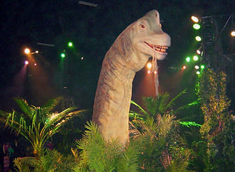 ausstellung dino brachiosaurus