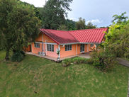 Aerial view of Drogeda residence surrounded by tropical landscaping at Valli Hai Estate