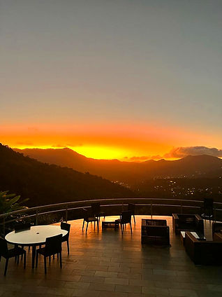 Scenic Northern Range landscape surrounding Valli Hai Estate in Trinidad
