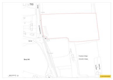 Visibility Splay Block Plan