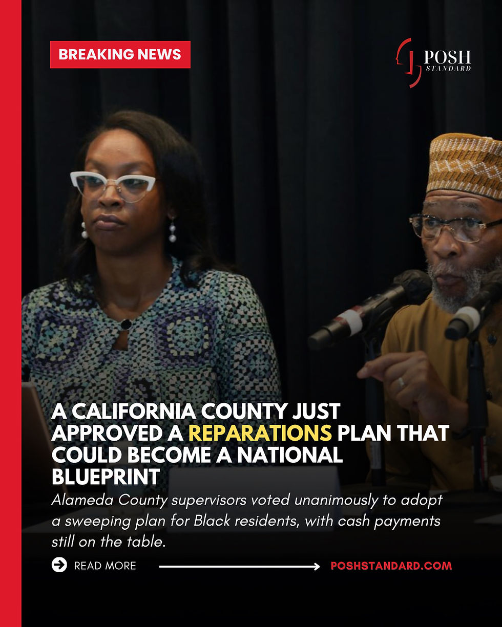 A California County Just Approved a Reparations Plan That Could Become a National Blueprint