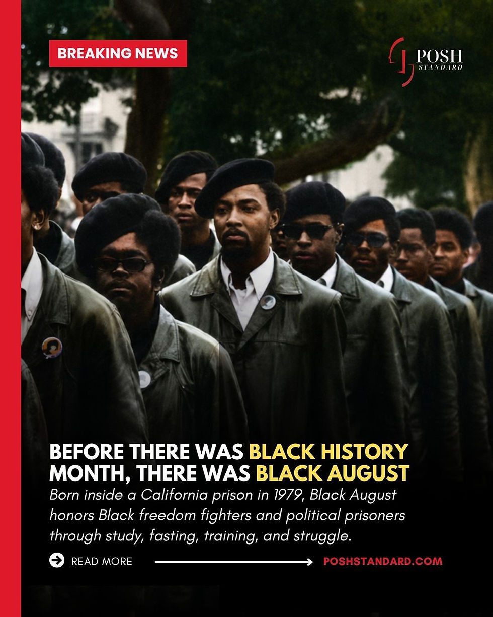 Before There Was Black History Month, There Was Black August