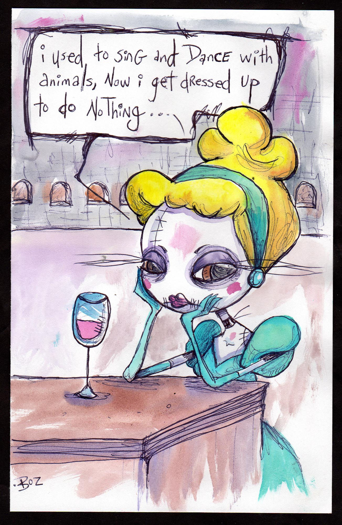 Depressed Princess Series- Cinderella