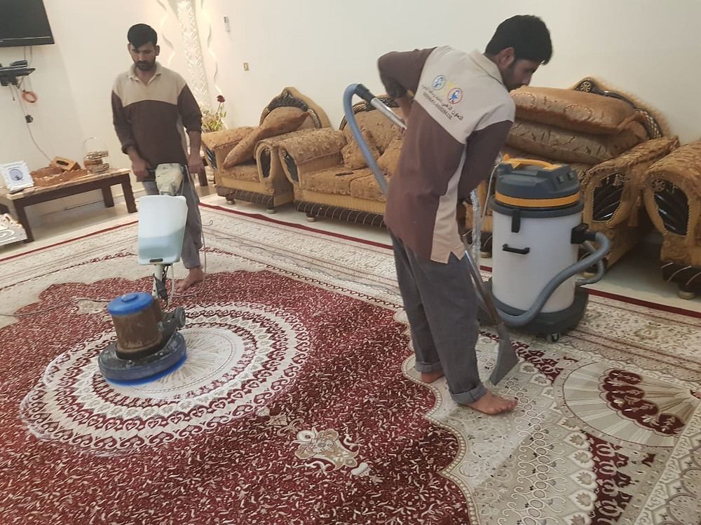 شركات تنظيف السجاد في مدينة خليفة
