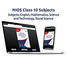 NIOS 10 Eng, Mth, Sci, Sst AI-Powered Interactive Study Guides (4 eBooks)