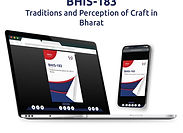 IGNOU Insight: Traditions and Perception of Craft in Bharat | BHIS-183 | eBook