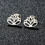 Miniature : Boucles clous lotus 