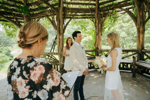 intimate elopement central park cop cot nyc by All The Feels photography