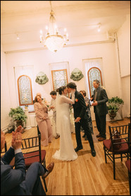 intimate wedding nyc historic venue cinematic film by All The Feels