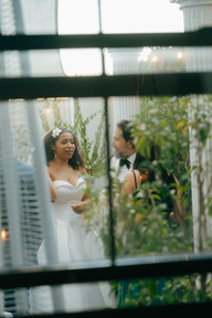astoria white studio wedding venue couple candid documentary film photographer NYC All The Feels