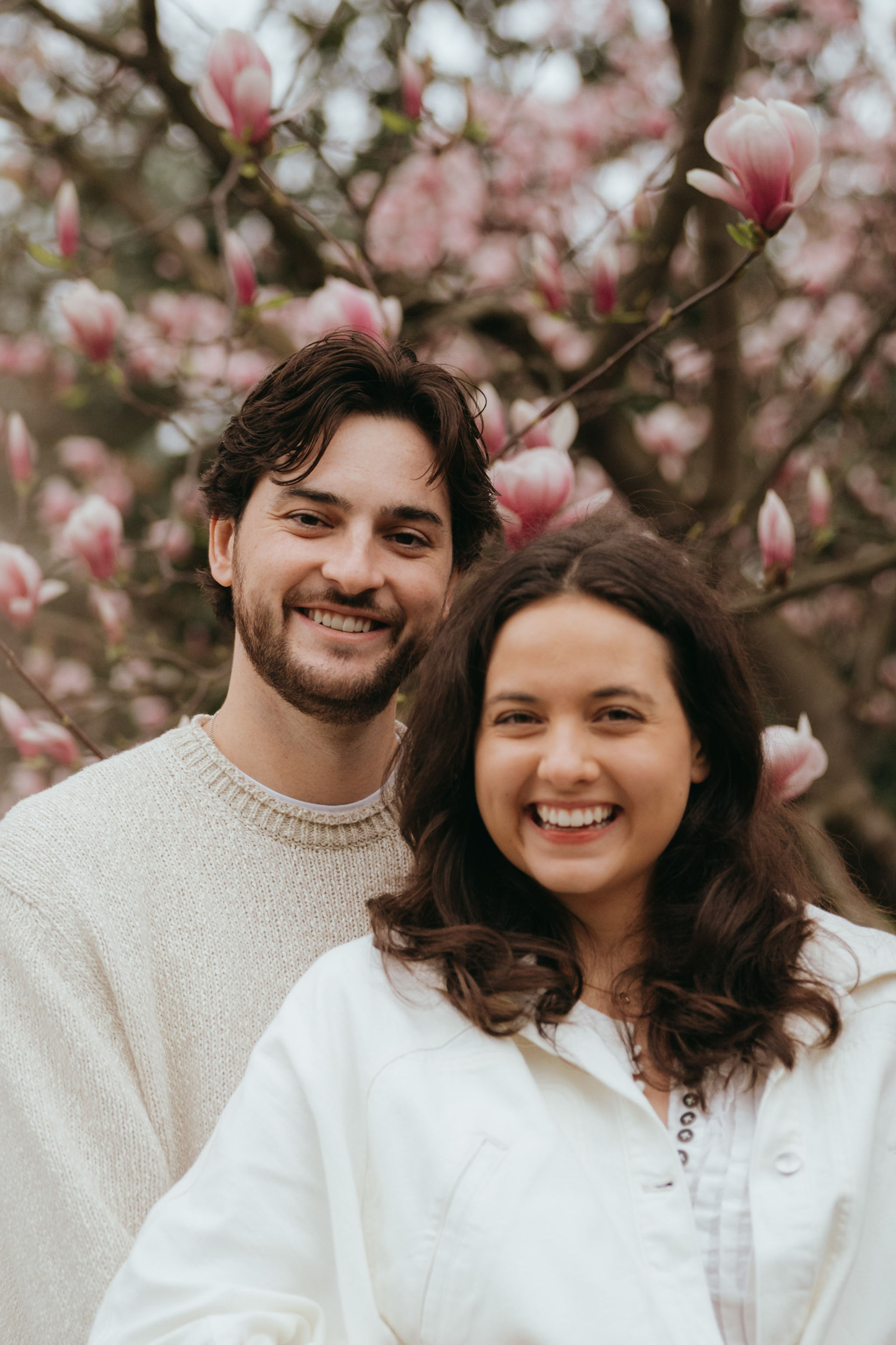 a couple that found where to see cherry blossoms in nyc