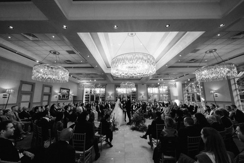 Documentary film photographer NYC wedding ceremony photos kiss