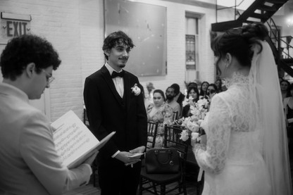 intimate wedding nyc historic venue cinematic film by All The Feels