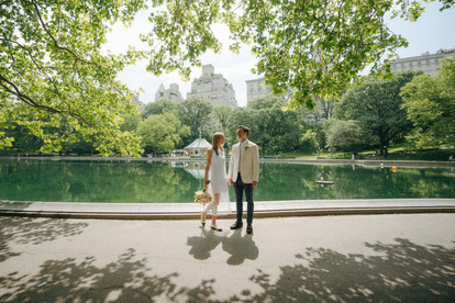 nyc elopement photographer central park candid film photography