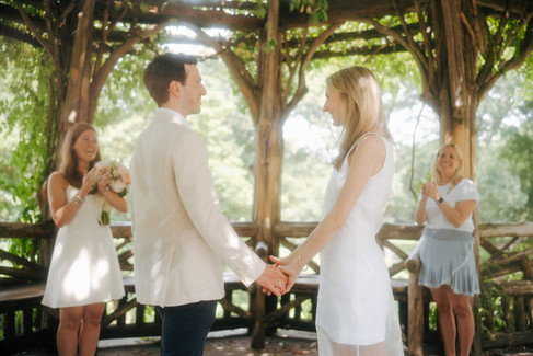 elopement ceremony central park nyc cinematic documentary