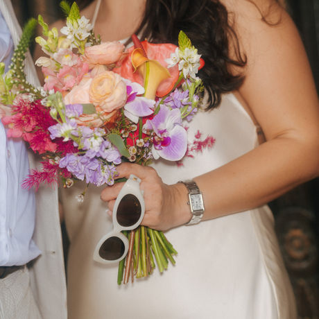 City Hall elopement photographer capturing candid ceremony moments in NYC
