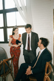astoria wedding venue ceremony all white studio All The Feels