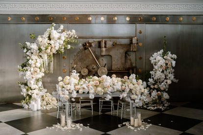 bank vault door The Treasury at Felina wedding