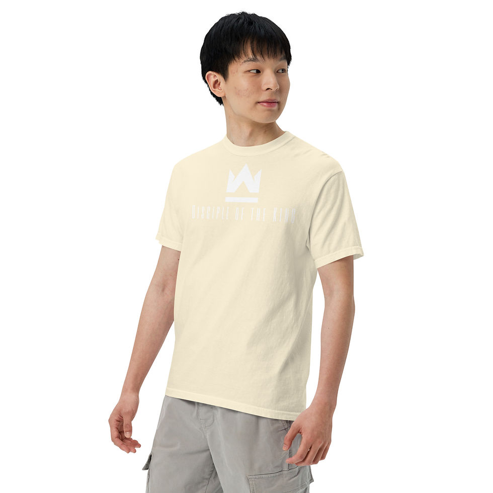 Thumbnail: Official Disciple of the KING (white letter) T-shirt