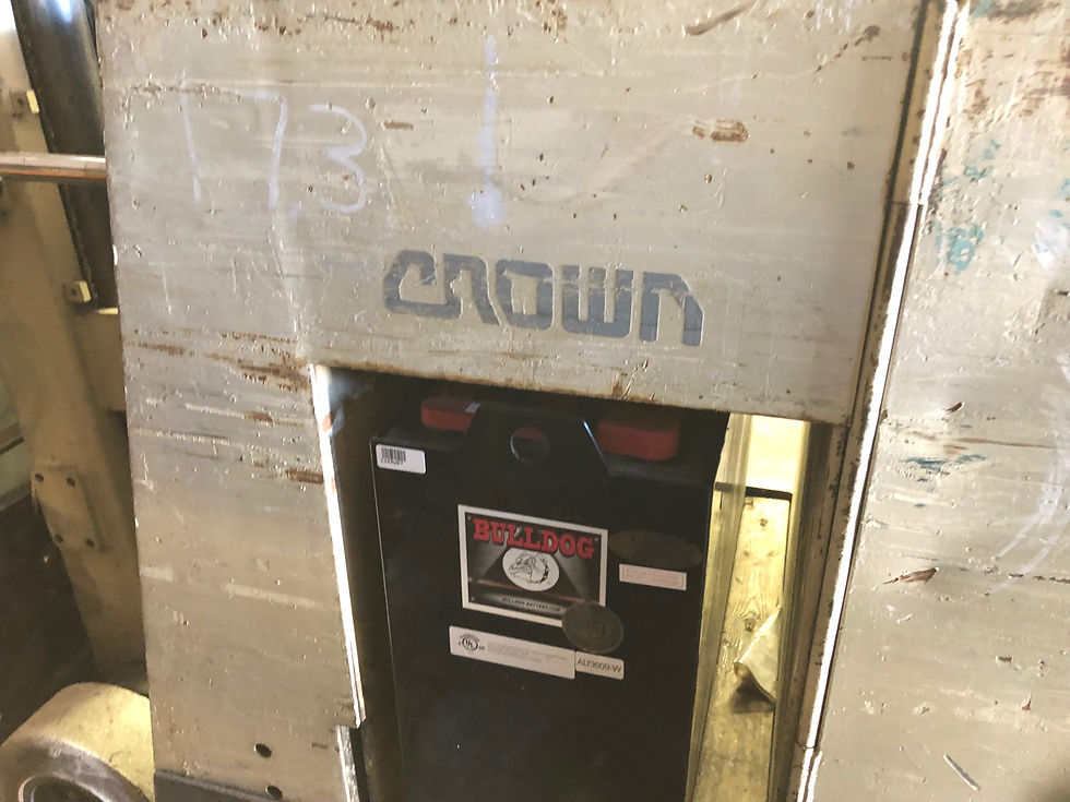 Thumbnail: Crown 30RCTT Stand Up Electric Forklift - 3000 LB, 3 stage