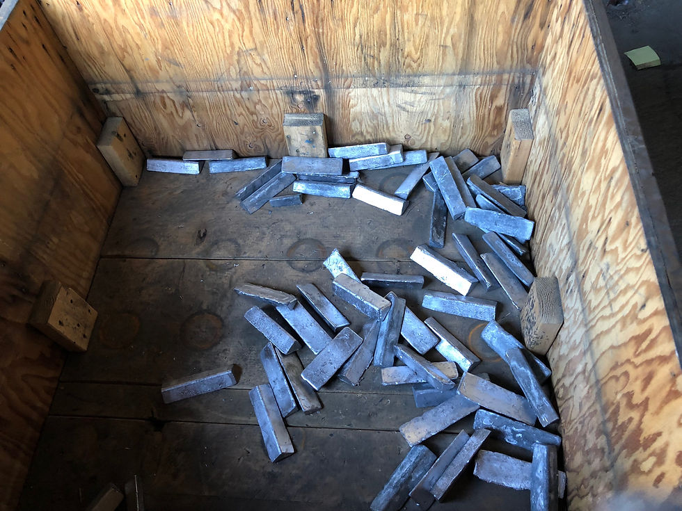 Thumbnail: Lead Window Sash Weight - 1 LB