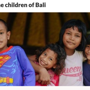 Help the children of Bali!