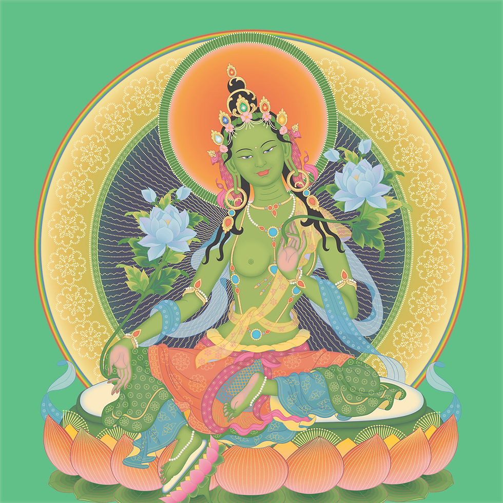 Prayers to Green Tara: Liberation from Sorrow
