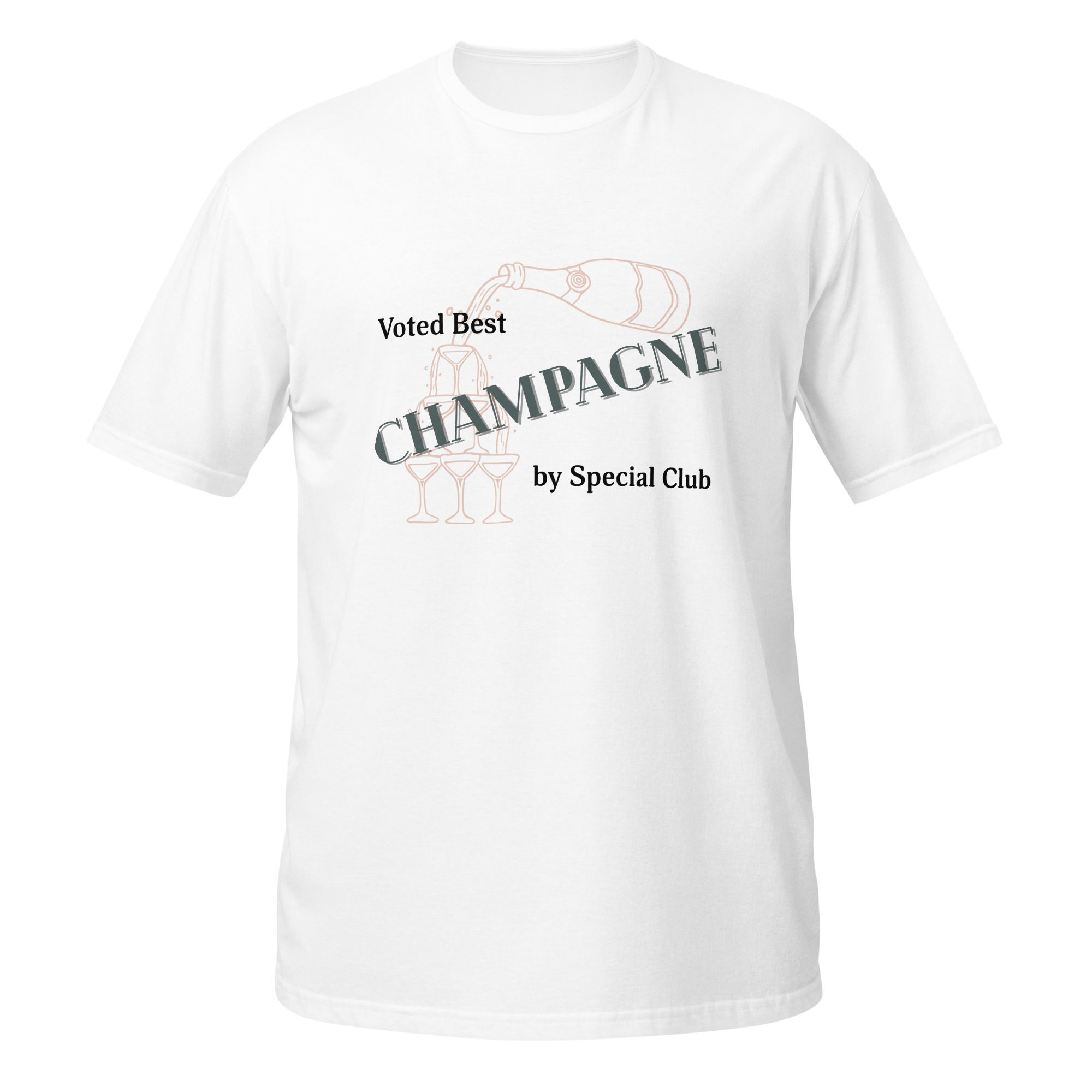 Special Club Champagne T-Shirt - SommJourneys