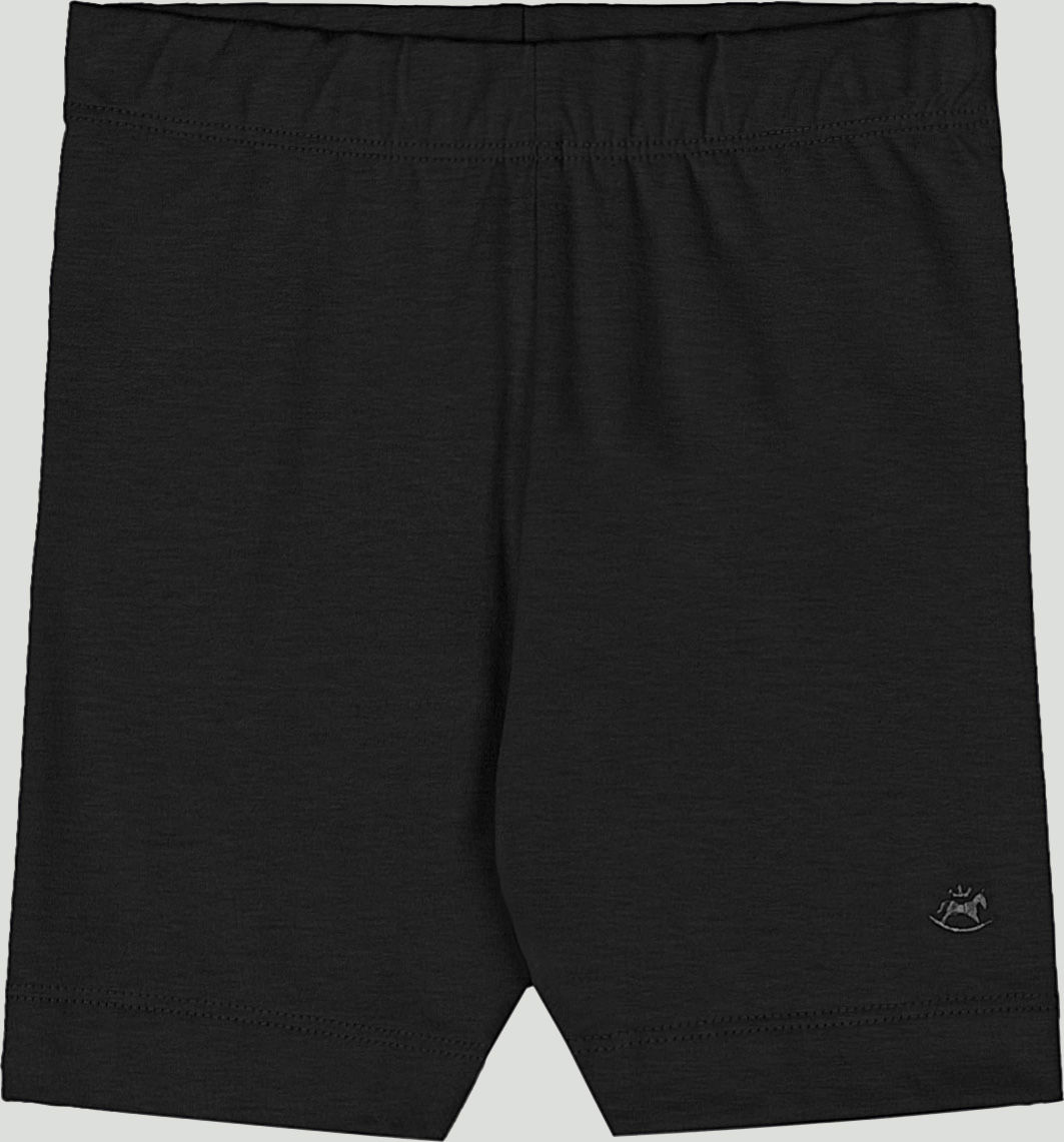 Bermuda Ciclista Infantil Feminina em Cotton - Preta - UP BABY