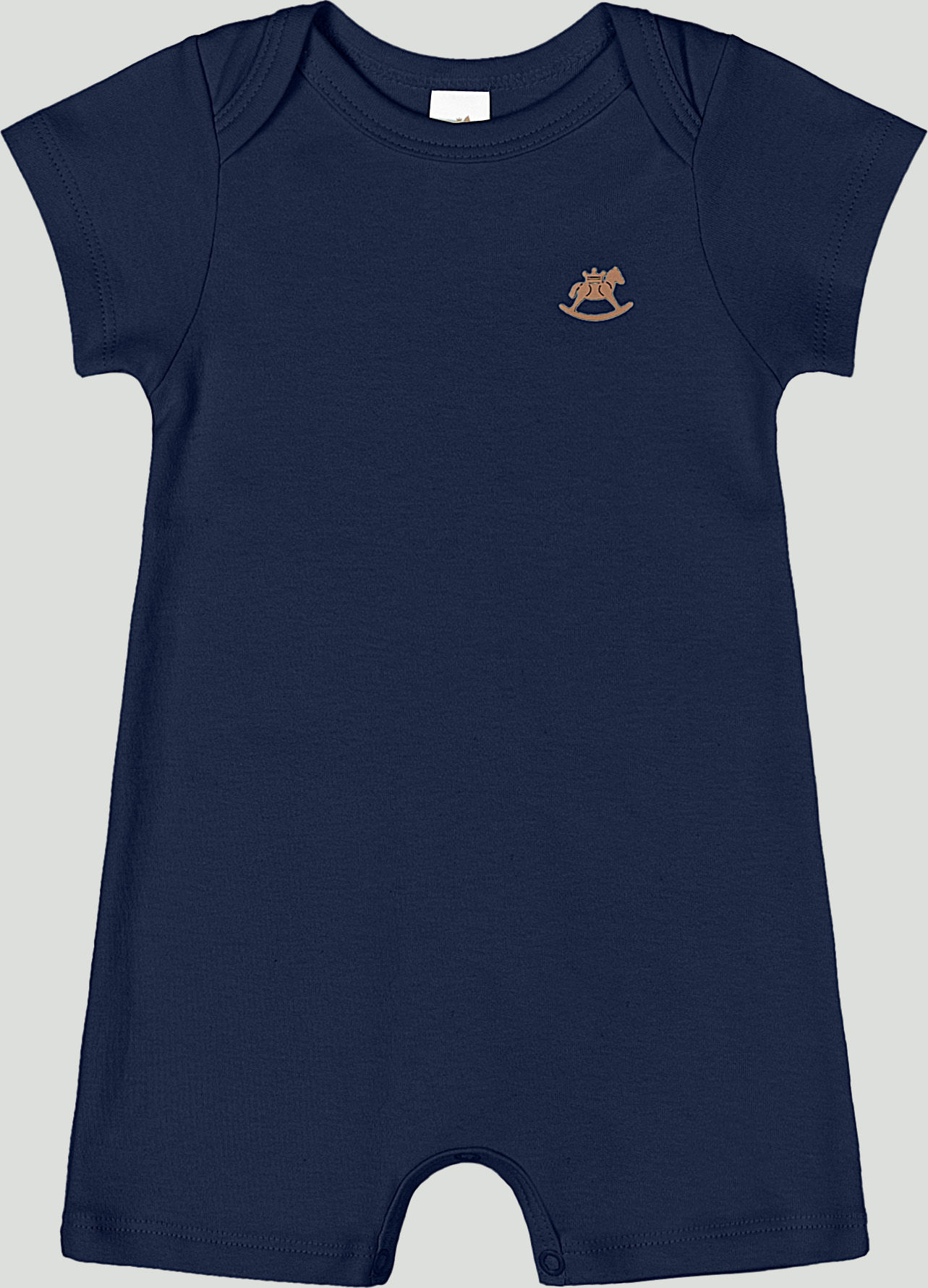 Macaquinho Azul Marinho - UP BABY