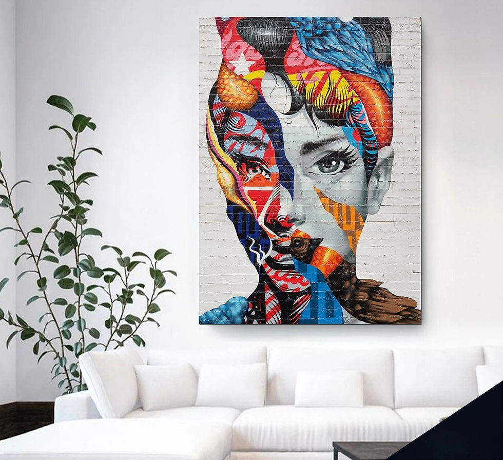 QUADRO AUDREY HEPBURN