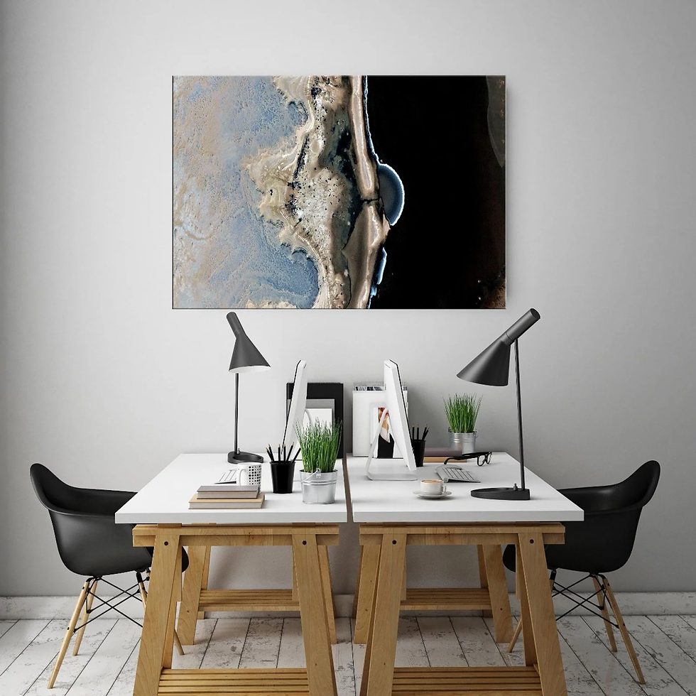 Quadro Decorativo Abstrato Miragem