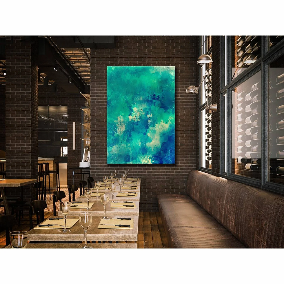 Quadro Decorativo Abstrato Acqua