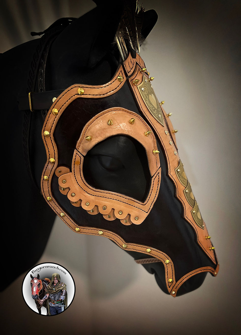 縮圖：Elven Scout Chamfron Chocolate & Natural