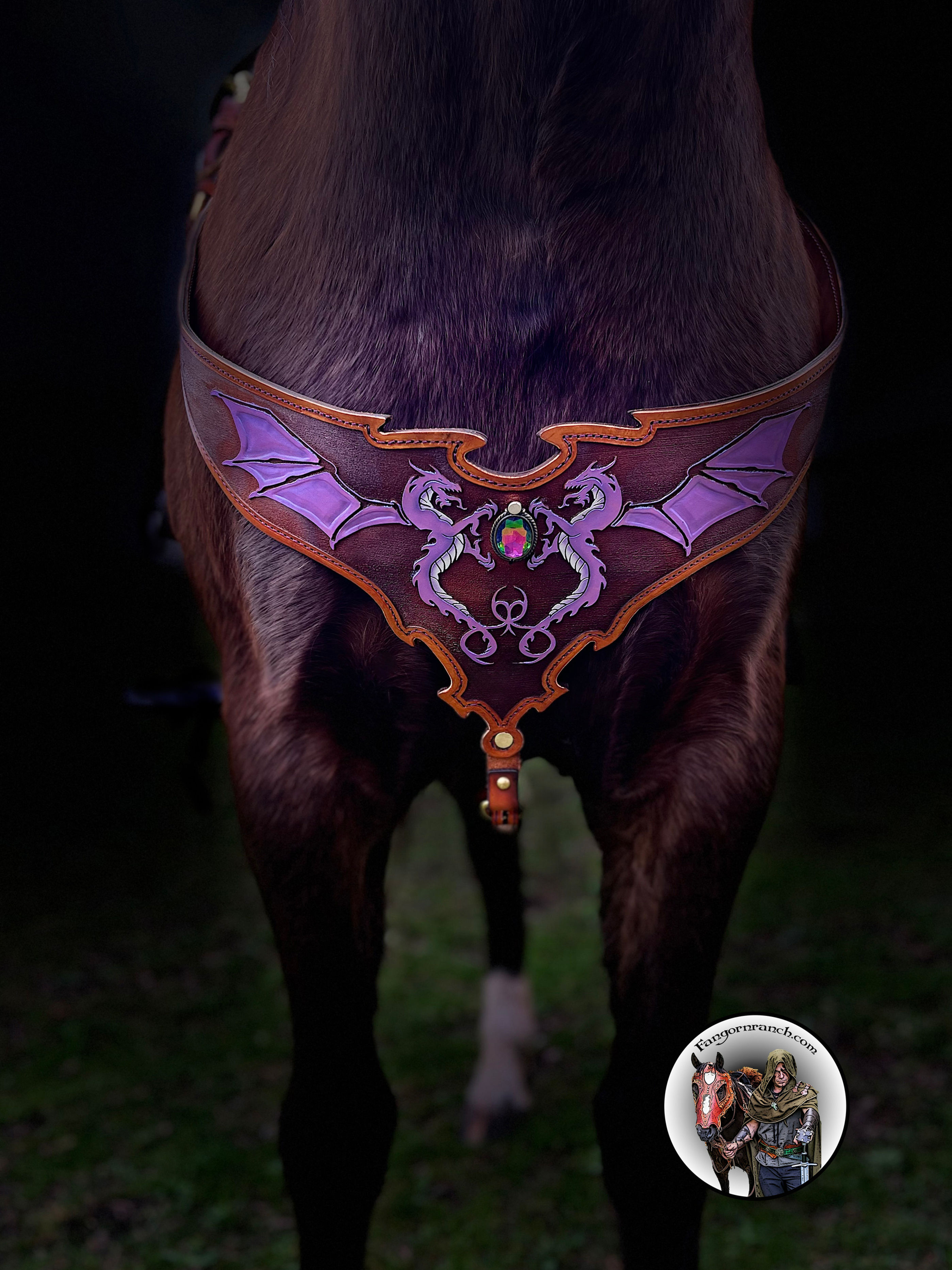 Maiars Progeny Peytral {Breast Collar} Light Brown