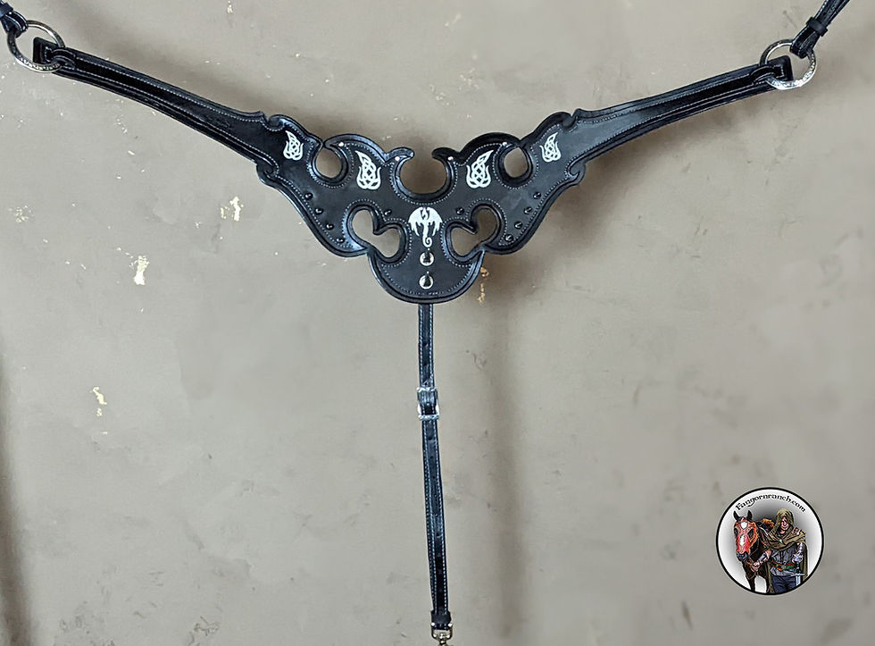 Miniatura: Queens Guard Peytral/Breast Collar Black