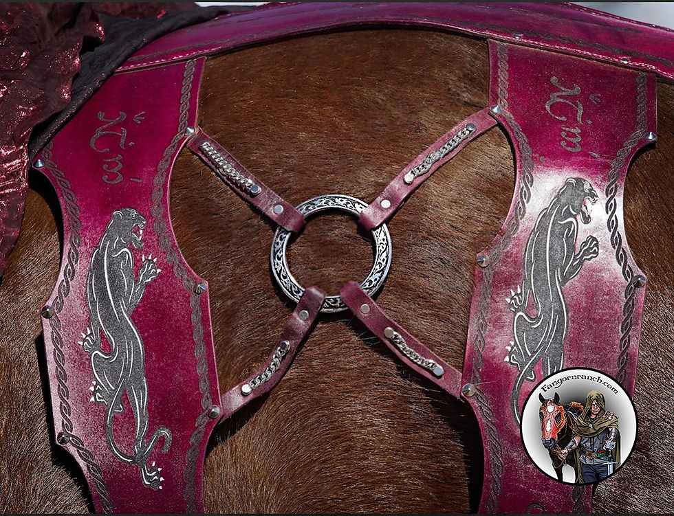 Miniature : Aelin Jousts Crupper {Britchen}