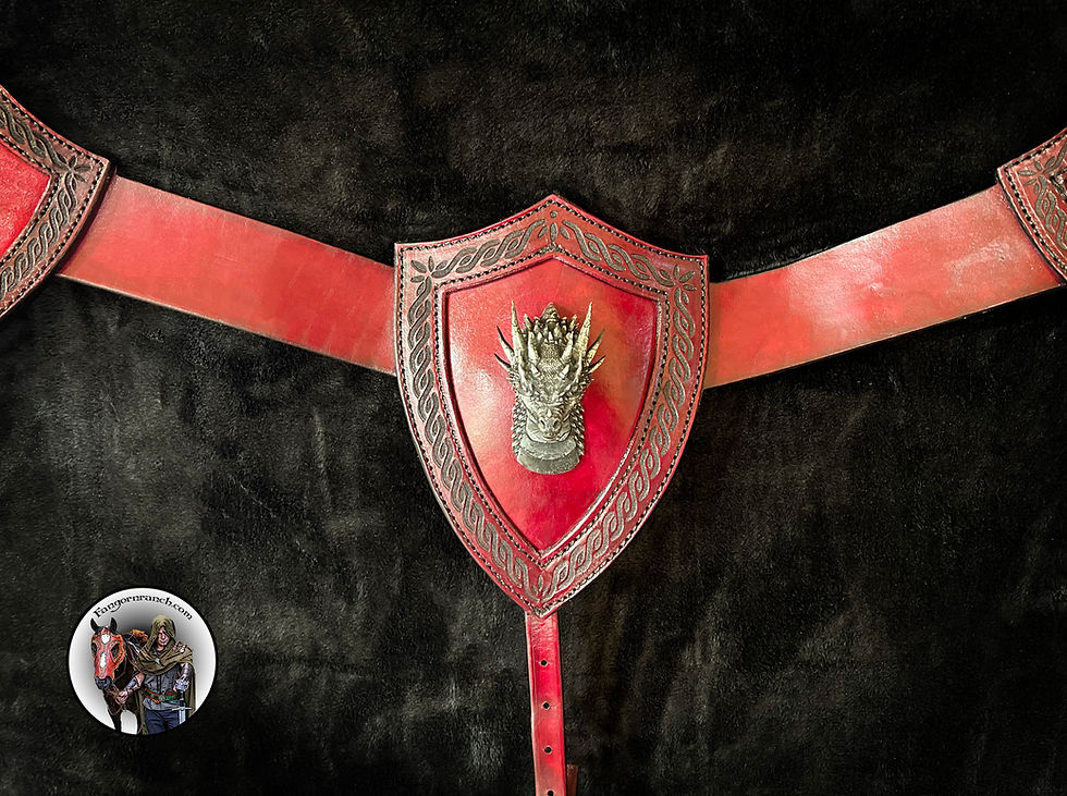 Миниатюра: Elven Scout Peytral {Breast collar} Dragon Edition