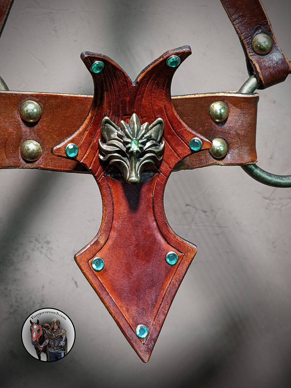 Miniature : Renard Archer Peytral ~ Collier de Poitrine