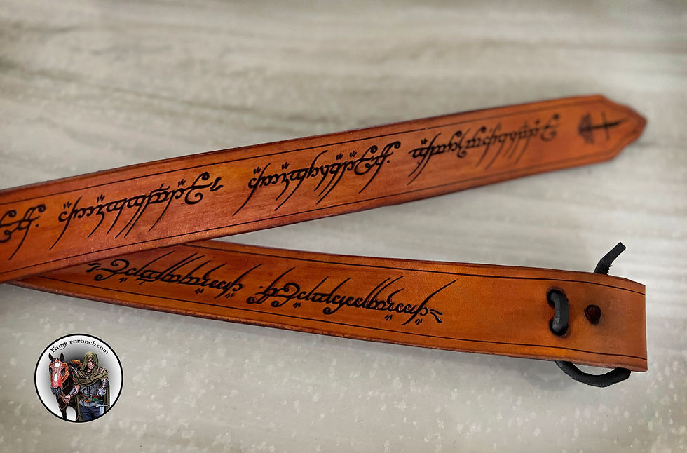 Miniatura: Leather Lord of the Rings Latigo