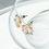 Thumbnail: Autumn Flower Wreath with Pearl Earrings